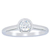 Platinum .41ct Diamond Natalia Ring-Ring-Walker & Hall