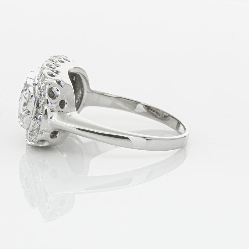 Deja Vu Platinum 1.54ct Diamond Ring-Ring-Walker & Hall