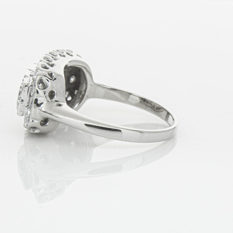 Deja Vu Platinum 1.54ct Diamond Ring-Ring-Walker & Hall