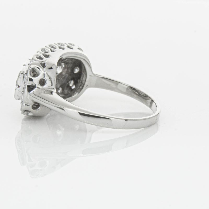 Deja Vu Platinum 1.54ct Diamond Ring-Ring-Walker & Hall