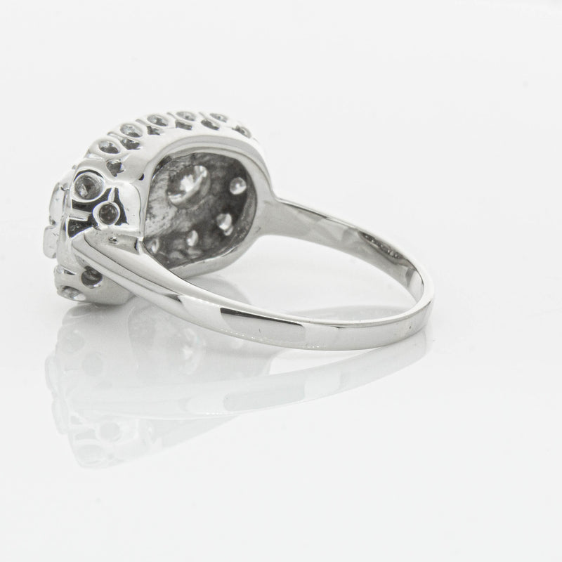 Deja Vu Platinum 1.54ct Diamond Ring-Ring-Walker & Hall