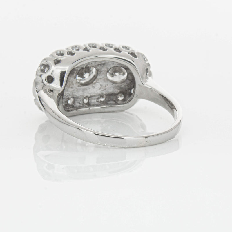 Deja Vu Platinum 1.54ct Diamond Ring-Ring-Walker & Hall