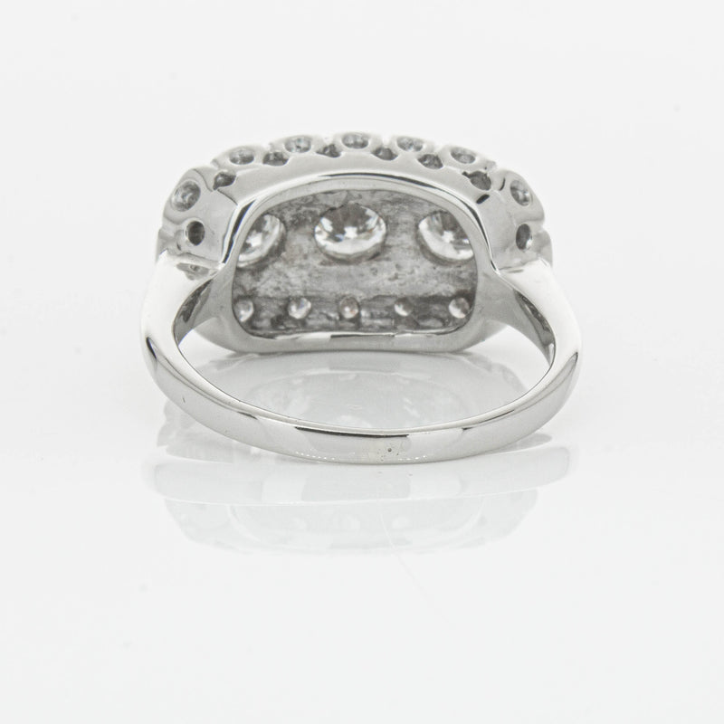 Deja Vu Platinum 1.54ct Diamond Ring-Ring-Walker & Hall