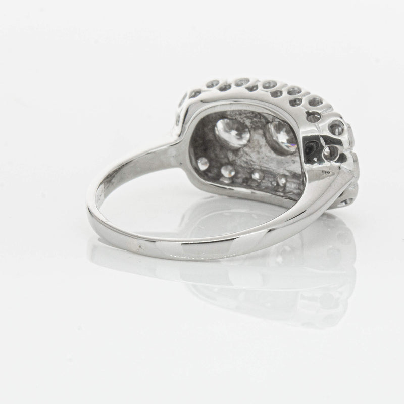 Deja Vu Platinum 1.54ct Diamond Ring-Ring-Walker & Hall
