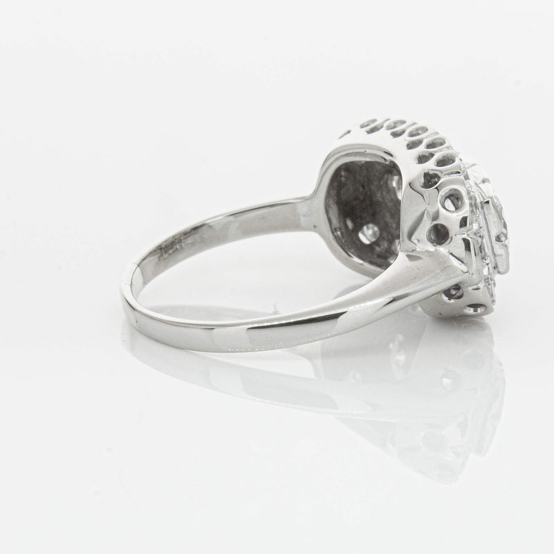 Deja Vu Platinum 1.54ct Diamond Ring-Ring-Walker & Hall