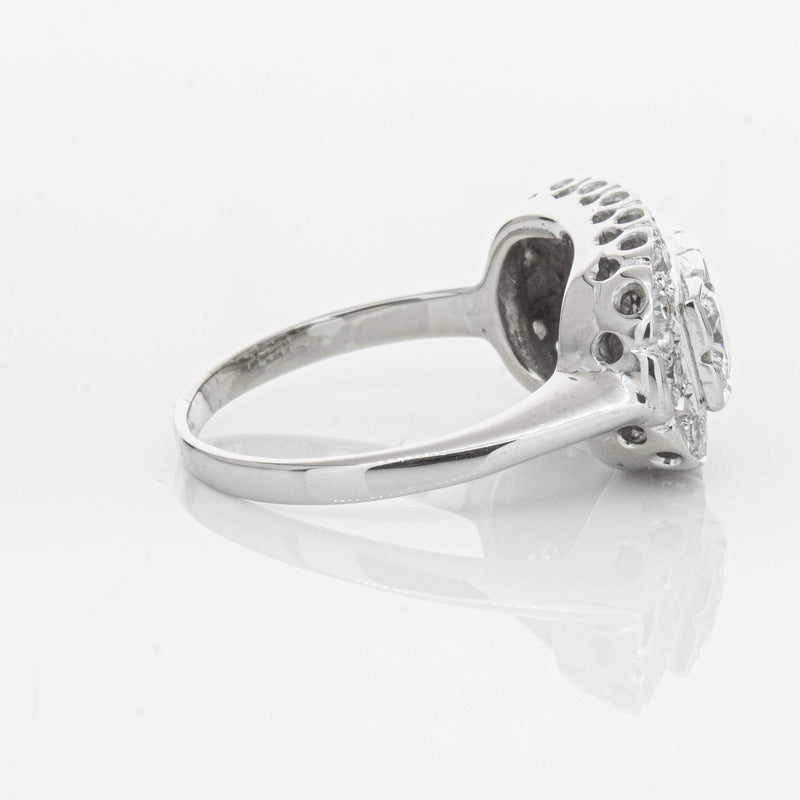 Deja Vu Platinum 1.54ct Diamond Ring-Ring-Walker & Hall