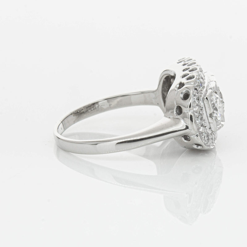 Deja Vu Platinum 1.54ct Diamond Ring-Ring-Walker & Hall