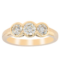 18ct Yellow Gold 1.00ct Reclaimed Diamond Natalia Ring-Ring-Walker & Hall