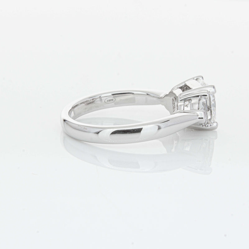18ct White Gold 2.00ct Cushion Cut Diamond Ring-Ring-Walker & Hall