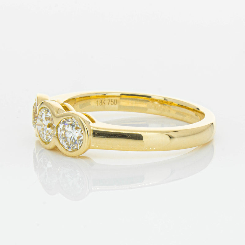 18ct Yellow Gold 1.00ct Reclaimed Diamond Natalia Ring-Ring-Walker & Hall