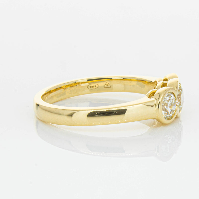 18ct Yellow Gold 1.00ct Reclaimed Diamond Natalia Ring-Ring-Walker & Hall