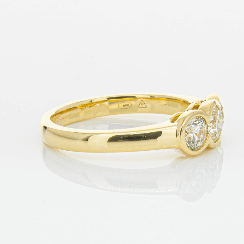 18ct Yellow Gold 1.00ct Reclaimed Diamond Natalia Ring-Ring-Walker & Hall