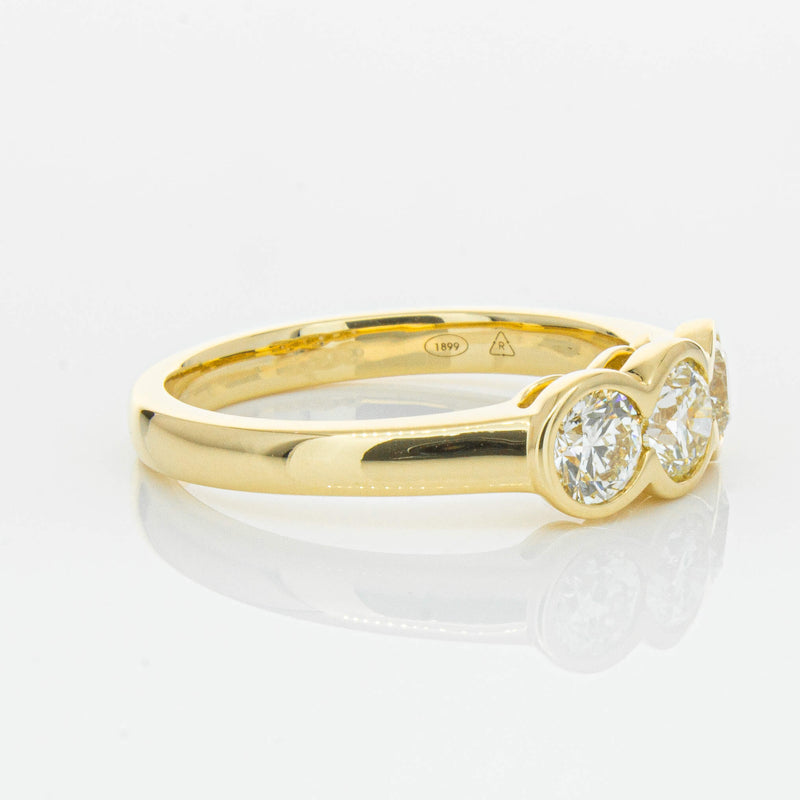 18ct Yellow Gold 1.00ct Reclaimed Diamond Natalia Ring-Ring-Walker & Hall