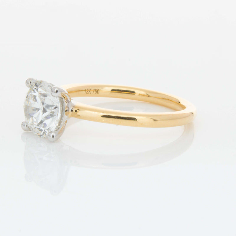 18ct Yellow Gold 1.70ct Diamond Melba Ring-Ring-Walker & Hall