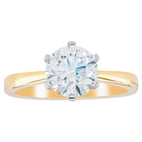 18ct Yellow Gold 1.60ct Diamond Nova Ring-Ring-Walker & Hall