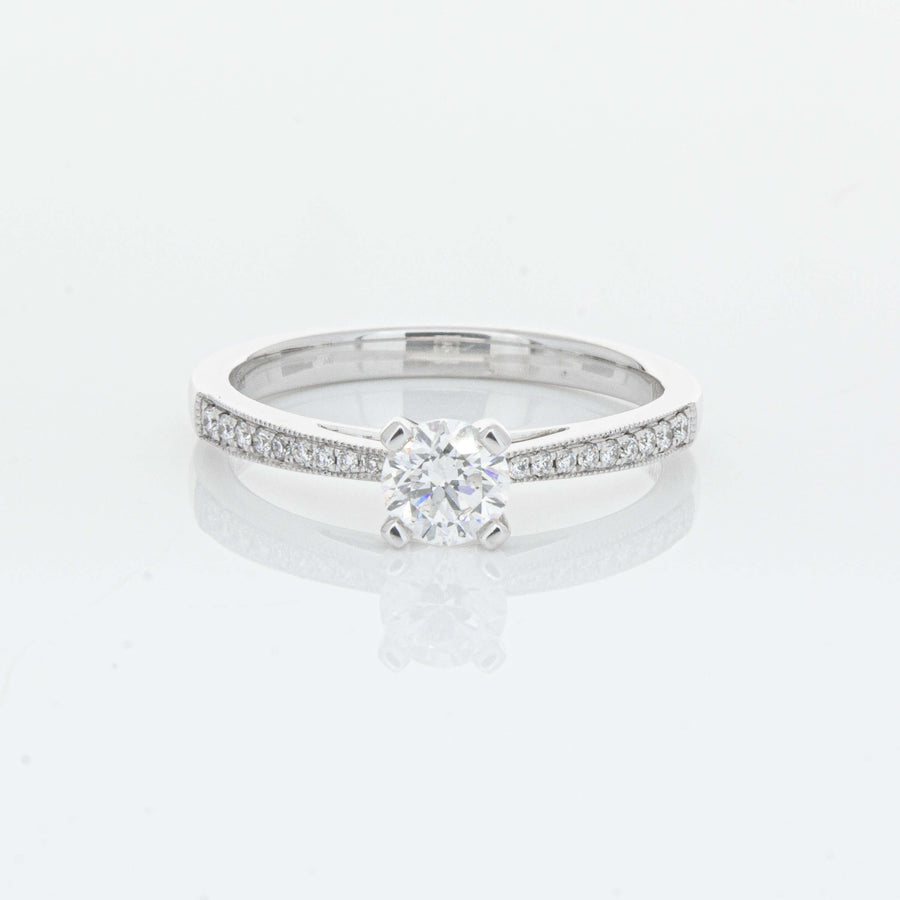 14ct White Gold .40ct Diamond Helena Ring-Ring-Walker & Hall