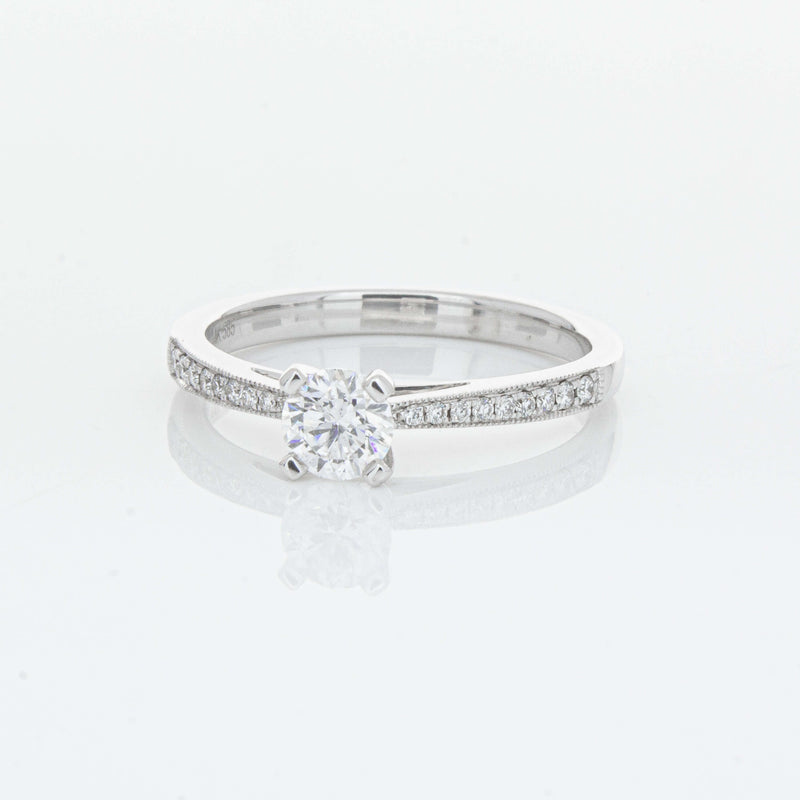 14ct White Gold .40ct Diamond Helena Ring-Ring-Walker & Hall