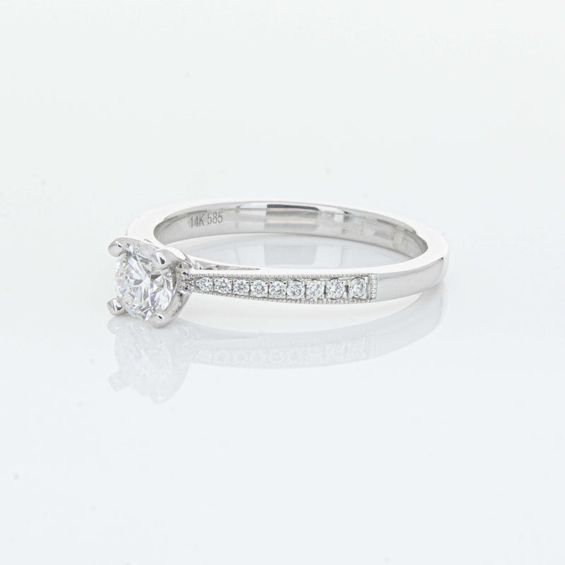 14ct White Gold .40ct Diamond Helena Ring-Ring-Walker & Hall