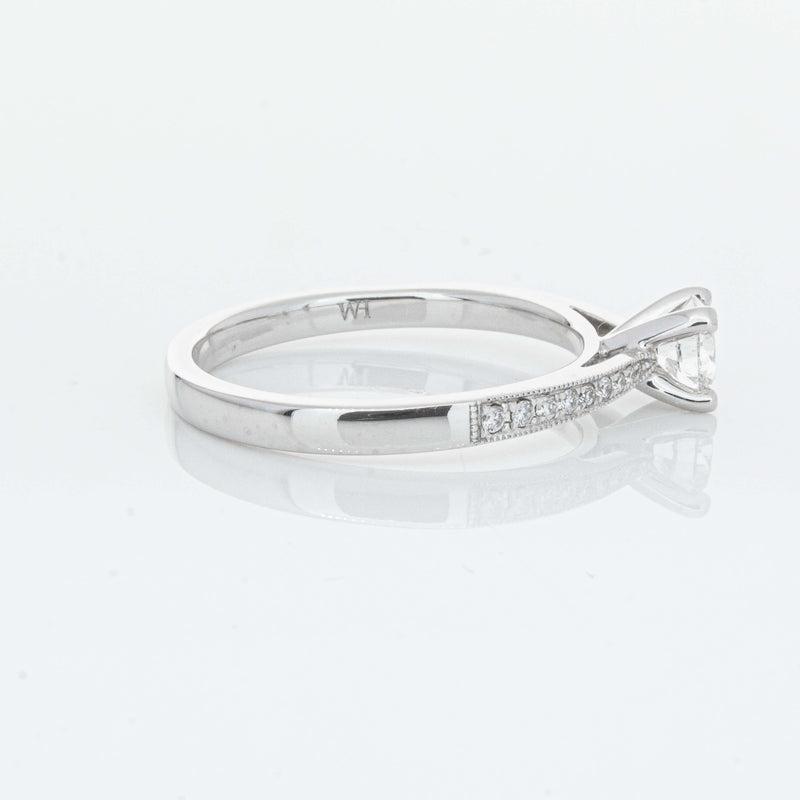 14ct White Gold .40ct Diamond Helena Ring-Ring-Walker & Hall