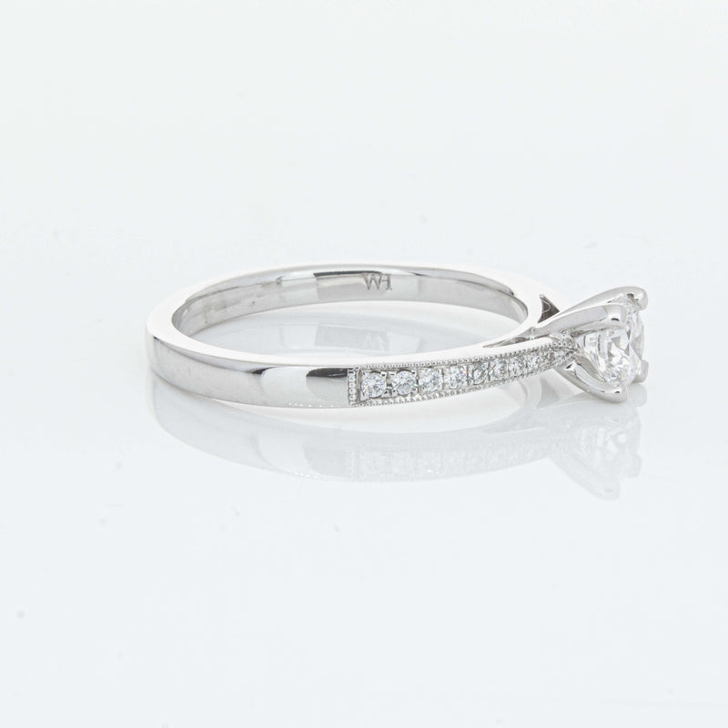 14ct White Gold .40ct Diamond Helena Ring-Ring-Walker & Hall