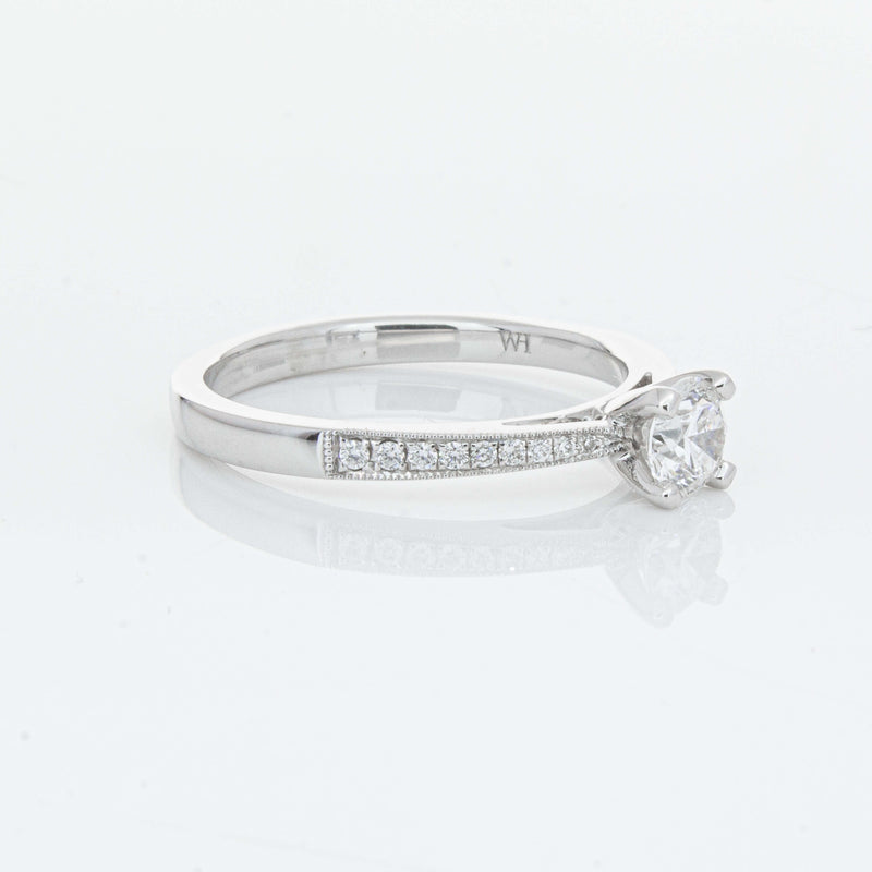 14ct White Gold .40ct Diamond Helena Ring-Ring-Walker & Hall