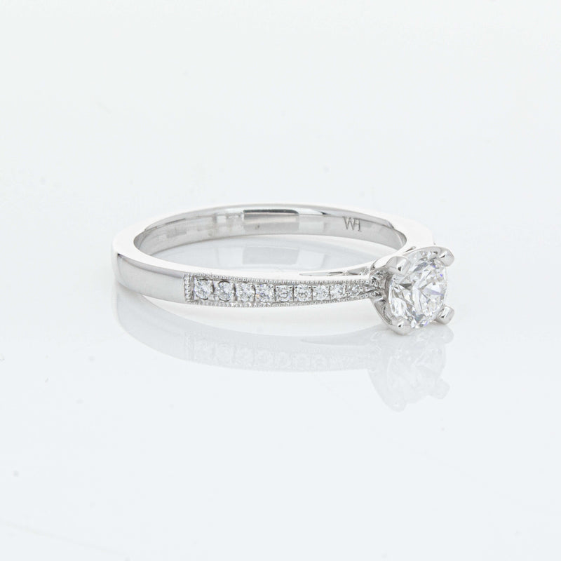 14ct White Gold .40ct Diamond Helena Ring-Ring-Walker & Hall