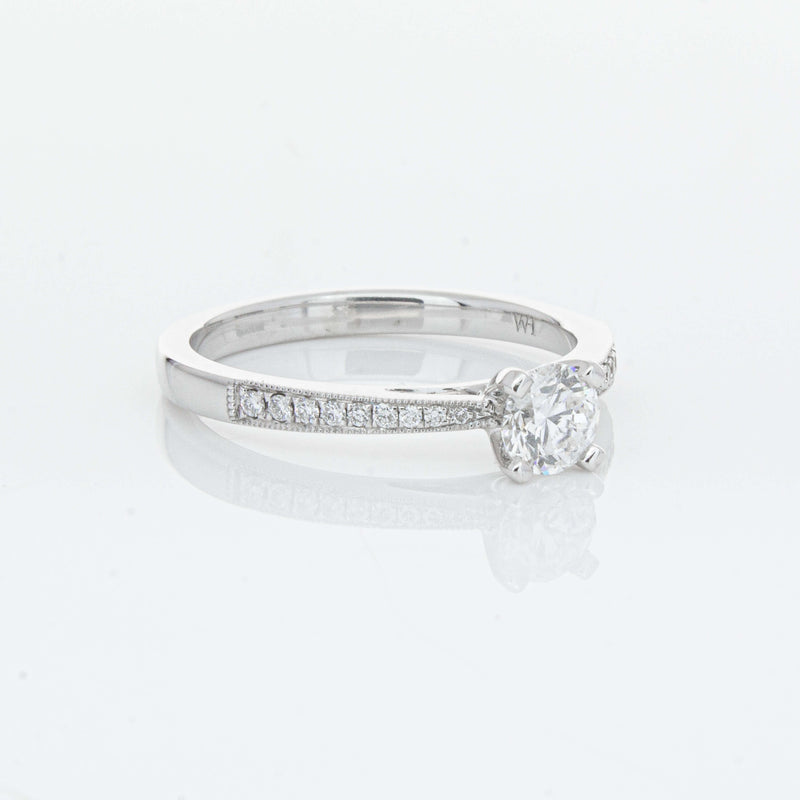14ct White Gold .40ct Diamond Helena Ring-Ring-Walker & Hall