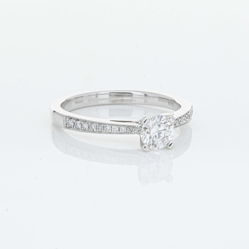 14ct White Gold .40ct Diamond Helena Ring-Ring-Walker & Hall