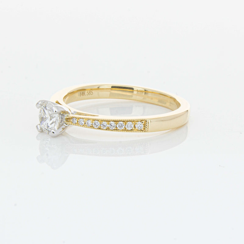14ct Yellow Gold .40ct Diamond Helena Ring-Ring-Walker & Hall