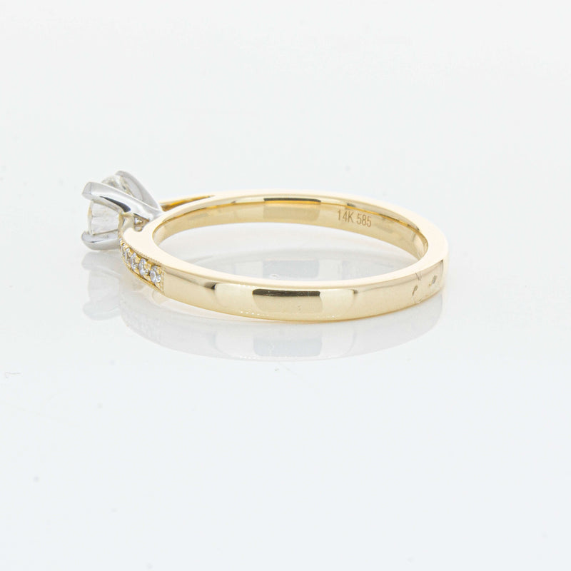 14ct Yellow Gold .40ct Diamond Helena Ring-Ring-Walker & Hall