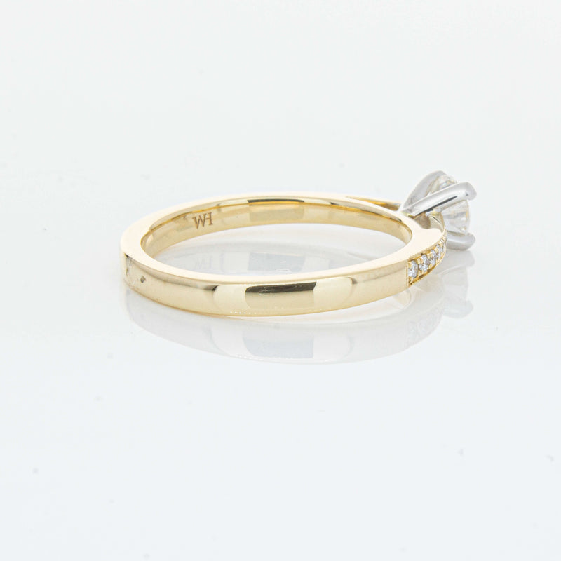 14ct Yellow Gold .40ct Diamond Helena Ring-Ring-Walker & Hall