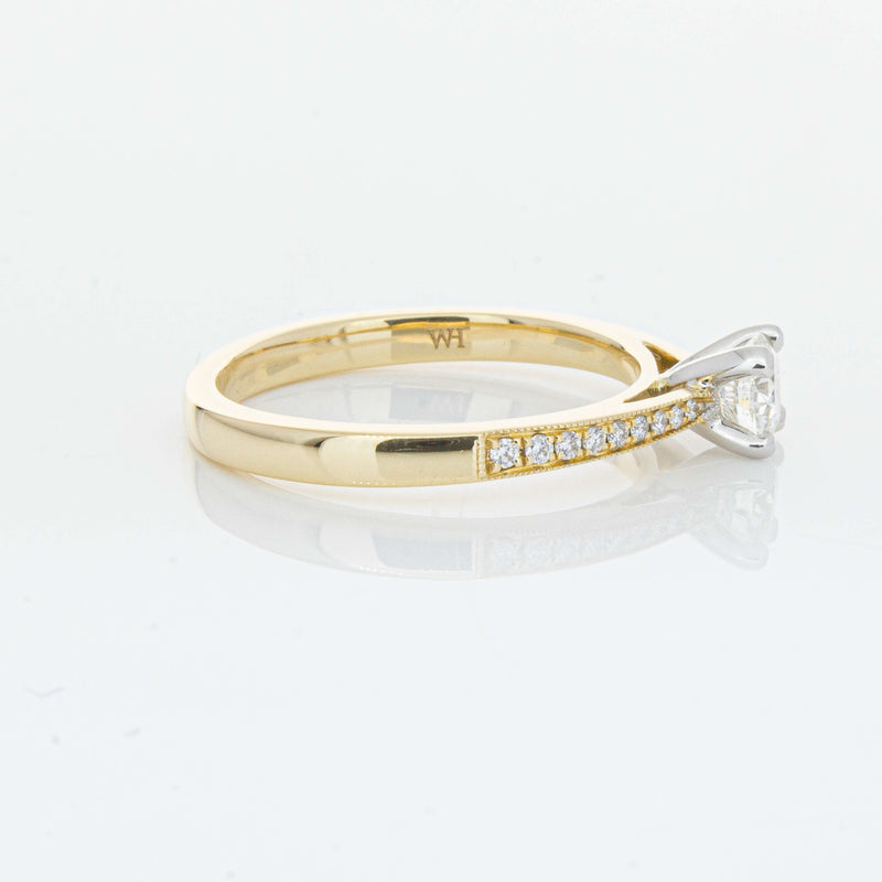 14ct Yellow Gold .40ct Diamond Helena Ring-Ring-Walker & Hall