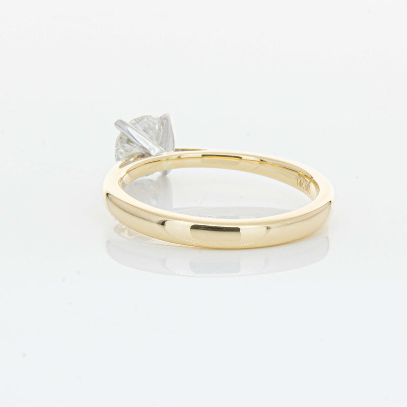 14ct Yellow Gold 1.00ct Diamond Luna Ring-Ring-Walker & Hall