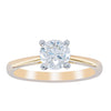 14ct Yellow Gold 1.00ct Diamond Luna Ring-Ring-Walker & Hall