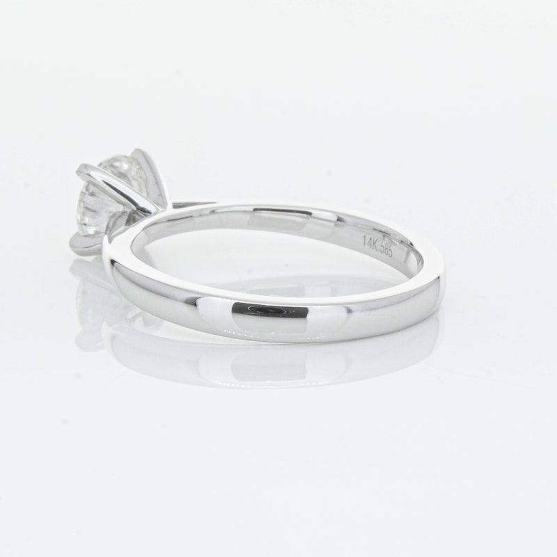 14ct White Gold 1.00ct Diamond Luna Ring-Ring-Walker & Hall