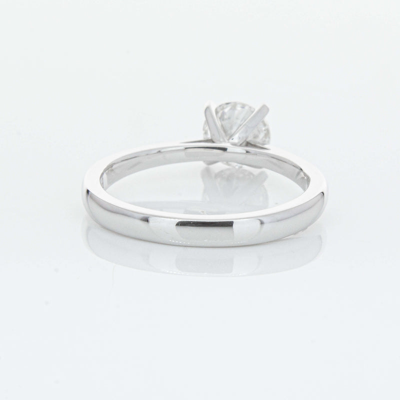 14ct White Gold 1.00ct Diamond Luna Ring-Ring-Walker & Hall