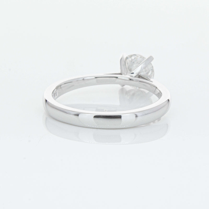 14ct White Gold 1.00ct Diamond Luna Ring-Ring-Walker & Hall