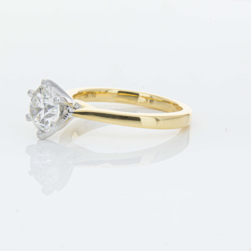 18ct Yellow Gold 1.51ct Diamond Capri Ring - Ring - Walker & Hall