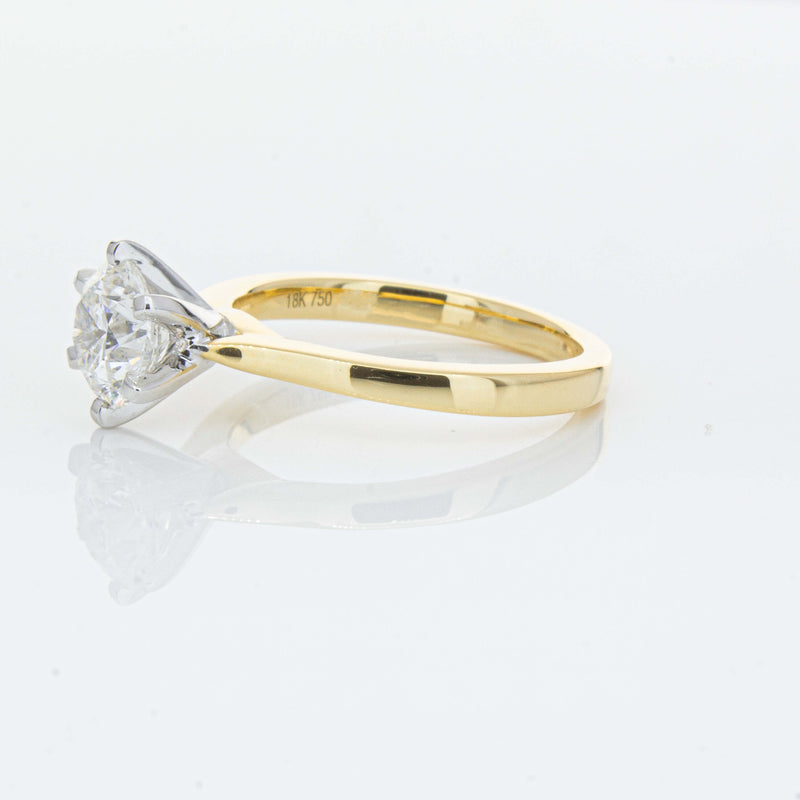 18ct Yellow Gold 1.51ct Diamond Capri Ring - Ring - Walker & Hall