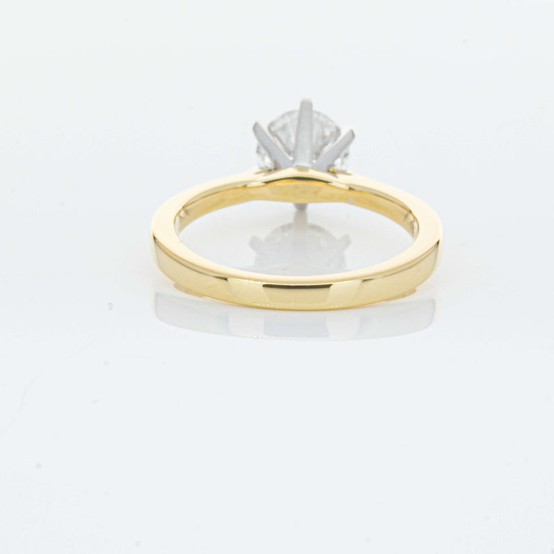 18ct Yellow Gold 1.50ct Diamond Capri Ring-Ring-Walker & Hall