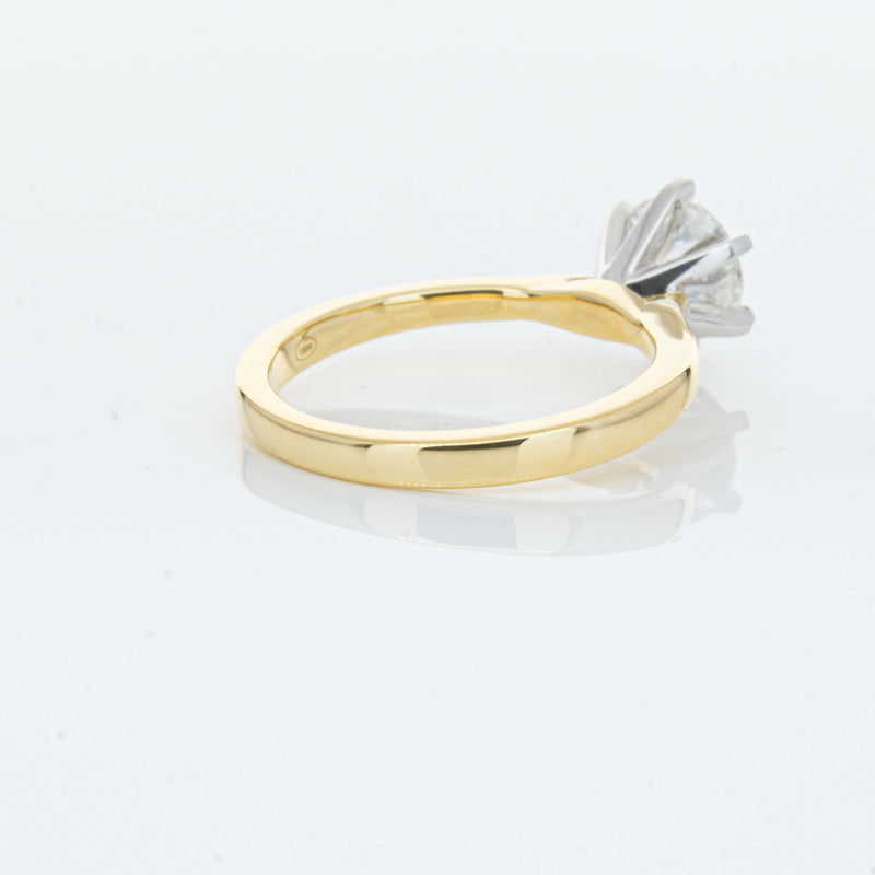 18ct Yellow Gold 1.50ct Diamond Capri Ring-Ring-Walker & Hall
