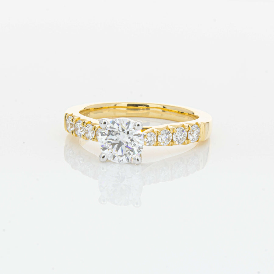 18ct Yellow Gold .90ct Diamond Phoenix Ring-Ring-Walker & Hall