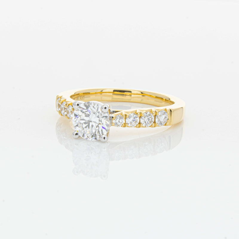 18ct Yellow Gold .90ct Diamond Phoenix Ring-Ring-Walker & Hall