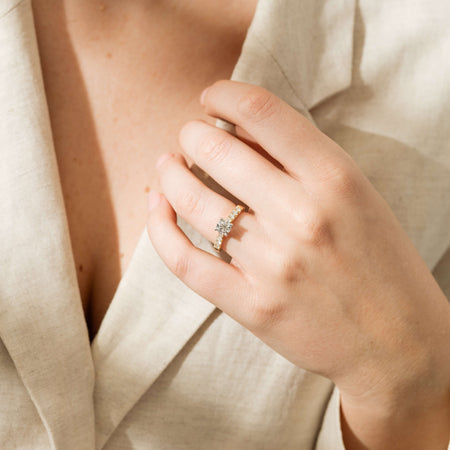 18ct Yellow Gold .90ct Diamond Phoenix Ring-Ring-Walker & Hall