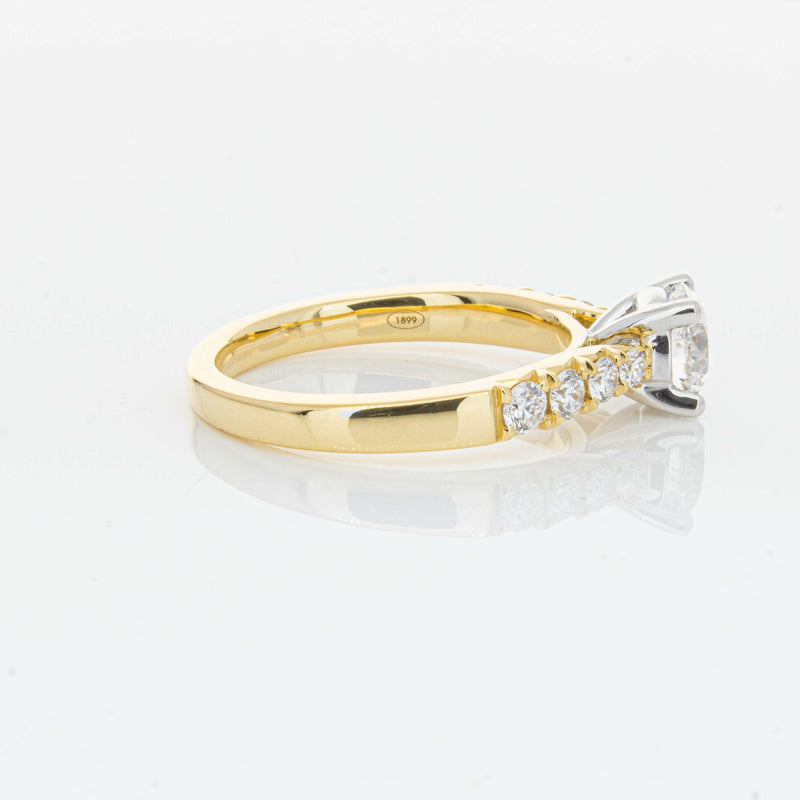 18ct Yellow Gold .90ct Diamond Phoenix Ring-Ring-Walker & Hall