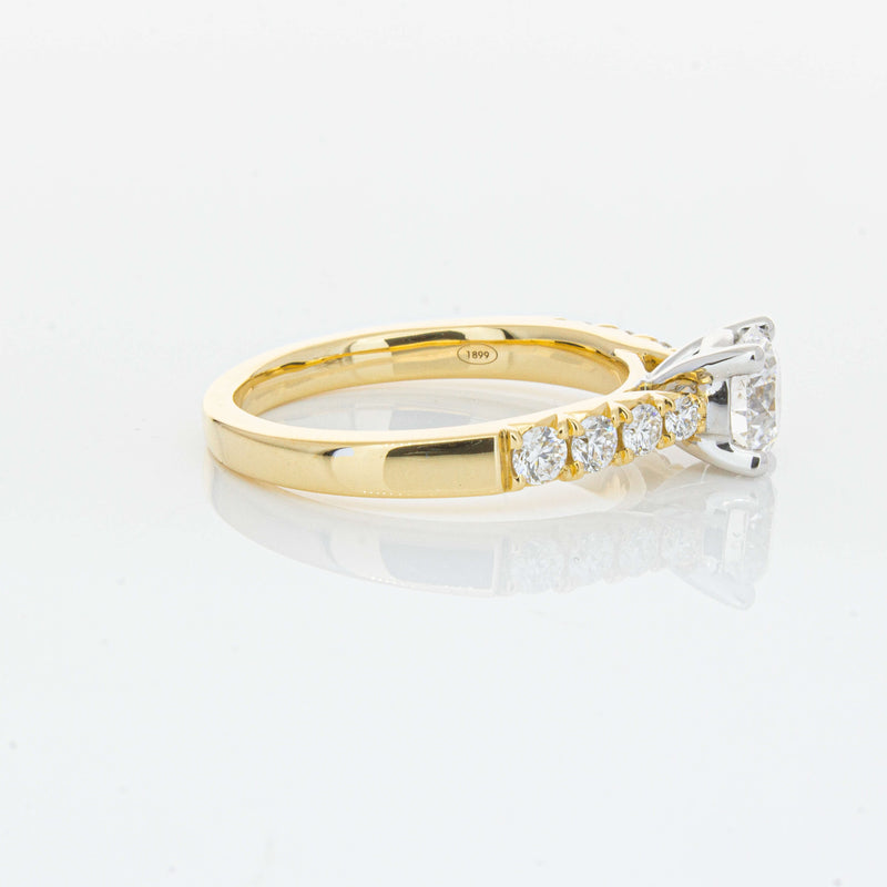 18ct Yellow Gold .90ct Diamond Phoenix Ring-Ring-Walker & Hall