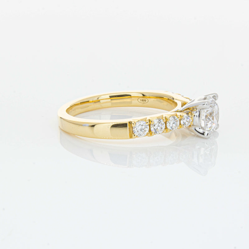 18ct Yellow Gold .90ct Diamond Phoenix Ring-Ring-Walker & Hall