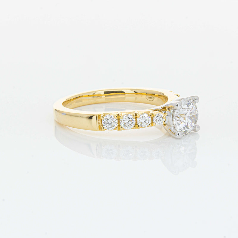 18ct Yellow Gold .90ct Diamond Phoenix Ring-Ring-Walker & Hall