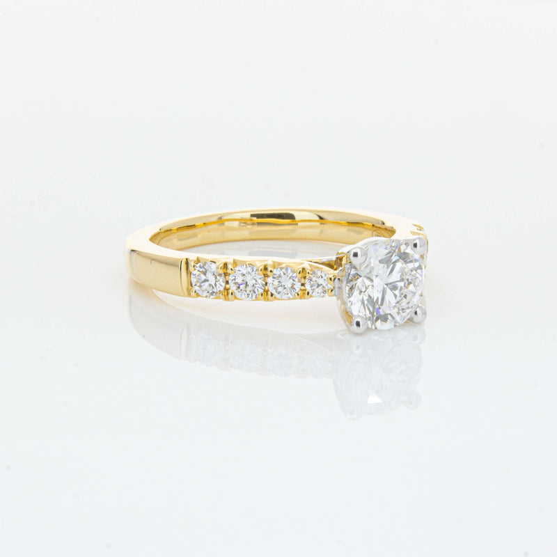 18ct Yellow Gold .90ct Diamond Phoenix Ring-Ring-Walker & Hall