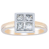 Deja Vu 18ct Yellow & White Gold .64ct Diamond Ring-Ring-Walker & Hall